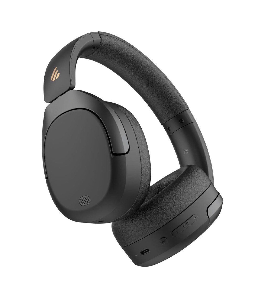 Edifier W830NB Hybrid Ασύρματα / Ενσύρματα On Ear Ακουστικά με 54 ώρες Λειτουργίας Μαύρα