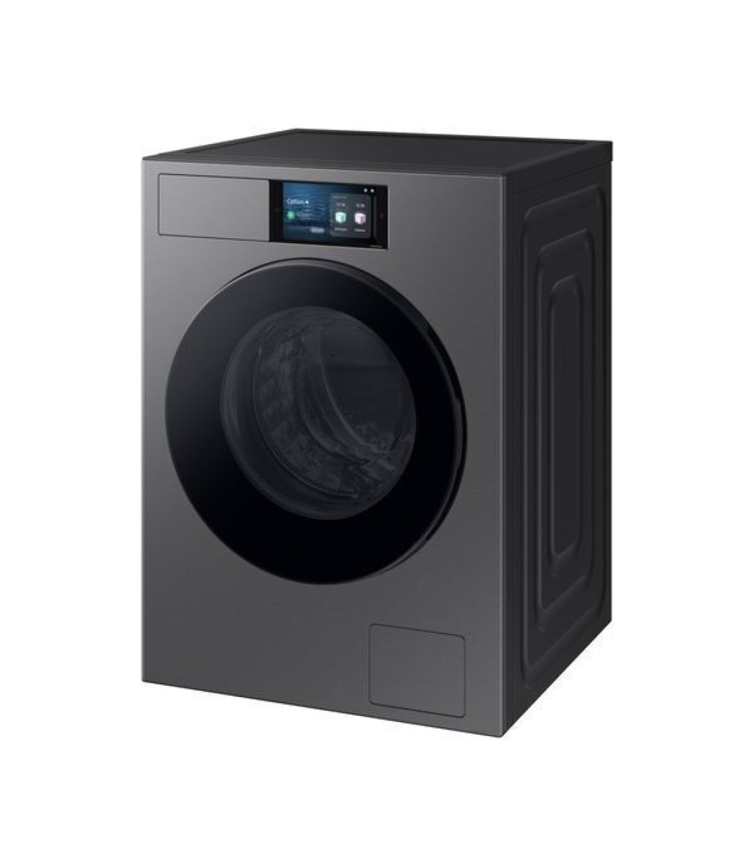 Samsung Πλυντήριο Ρούχων 9kg με Τεχνολογία Ατμού 1400 Στροφών AI Wash Ασημί WF90F09C4SU4