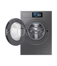 Samsung Πλυντήριο Ρούχων 9kg με Τεχνολογία Ατμού 1400 Στροφών AI Wash Ασημί WF90F09C4SU4