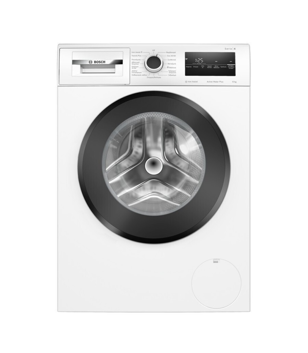 Bosch Πλυντήριο Ρούχων 9kg με Τεχνολογία Ατμού 1400 Στροφών WGJ2440LGR 