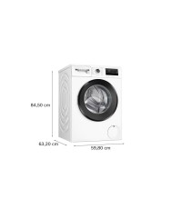 Bosch Πλυντήριο Ρούχων 9kg με Τεχνολογία Ατμού 1400 Στροφών WGJ2440LGR 