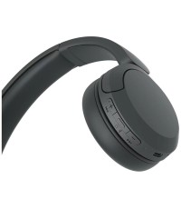 Sony WH-CH520 Ασύρματα / Ενσύρματα On Ear Ακουστικά με 50 ώρες Λειτουργίας και Quick Charge Μαύρα WH-CH520B