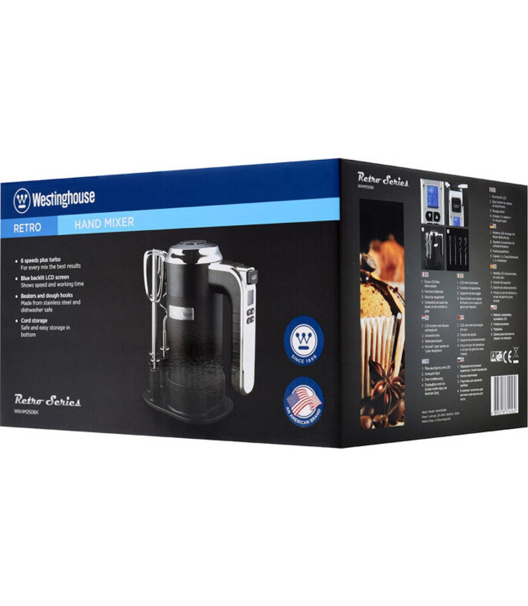 Westinghouse Μίξερ Χειρός 350W Μαύρο