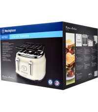  Φρυγανιέρα 4 Θέσεων 1750 W Χρώματος Κρεμ Westinghouse WKTTB809WT 