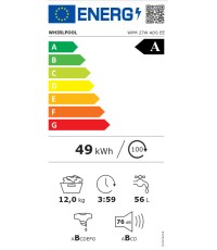 Whirlpool Πλυντήριο Ρούχων 12kg 1400 Στροφών WPM 27W ADS EE Whirlpool Πλυντήριο Ρούχων 12kg 1400 Στροφών WPM 27W ADS EE