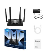 Cudy WR3600 v1 Ασύρματο Router Wi‑Fi 7 με 5 Θύρες Gigabit Ethernet Cudy WR3600 v1 Ασύρματο Router Wi‑Fi 7 με 5 Θύρες Gigabit Ethernet