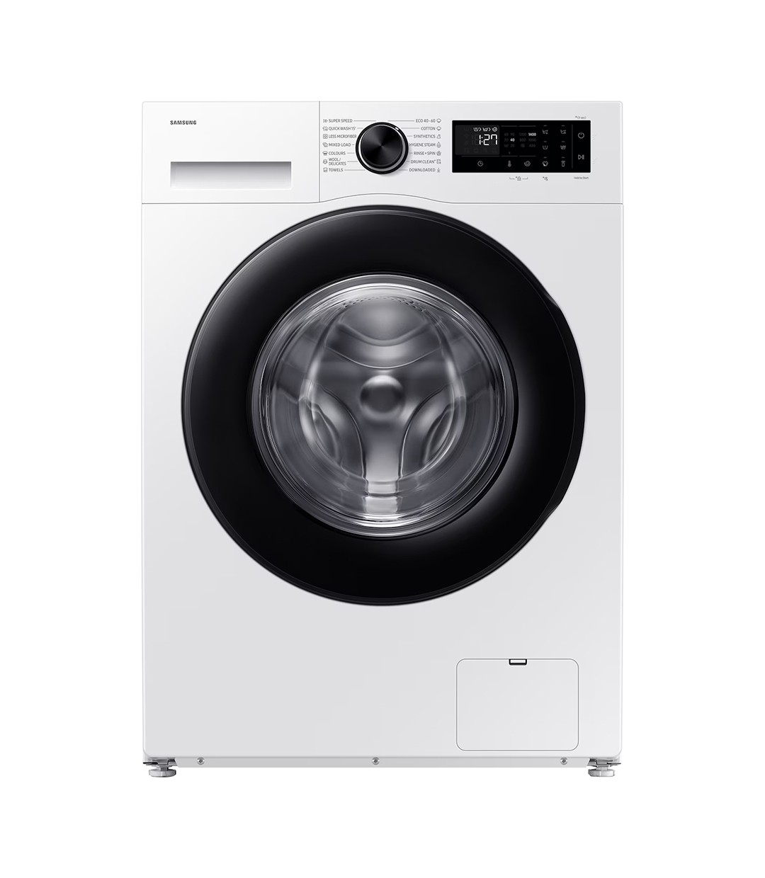 Samsung Πλυντήριο Ρούχων 10kg με Τεχνολογία Ατμού 1400 Στροφών BubbleSoak WW10FG5U34AELE