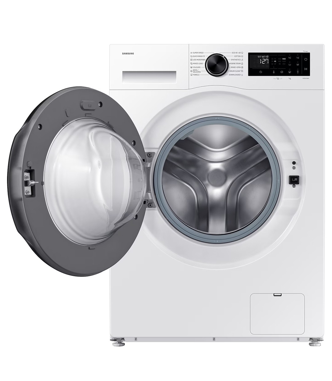 Samsung Πλυντήριο Ρούχων 10kg με Τεχνολογία Ατμού 1400 Στροφών BubbleSoak WW10FG5U34AELE