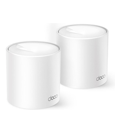 TP-LINK Deco X10 v1 Access Point Wi‑Fi 6 Dual Band (2.4 & 5GHz) σε Διπλό Kit Λευκό TP-LINK Deco X10 v1 Access Point Wi‑Fi 6 Dual Band (2.4 & 5GHz) σε Διπλό Kit Λευκό