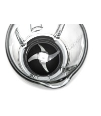 Gruppe YB-S 09 Z Epic Mix Μπλέντερ για Smoothies με Γυάλινη Κανάτα 1.8lt 1800W Inox