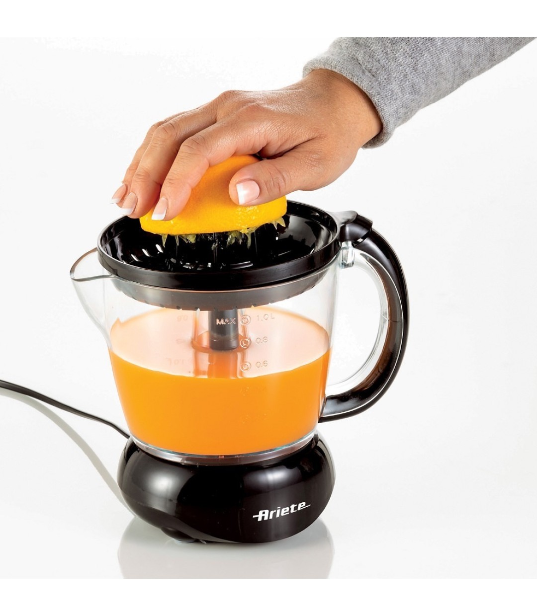 Ariete 0415 Ηλεκτρικός Στίφτης 25W με Χωρητικότητα 1lt Μαύρος