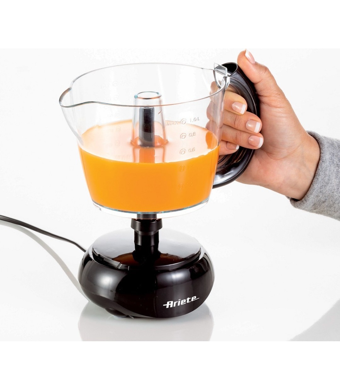 Ariete 0415 Ηλεκτρικός Στίφτης 25W με Χωρητικότητα 1lt Μαύρος