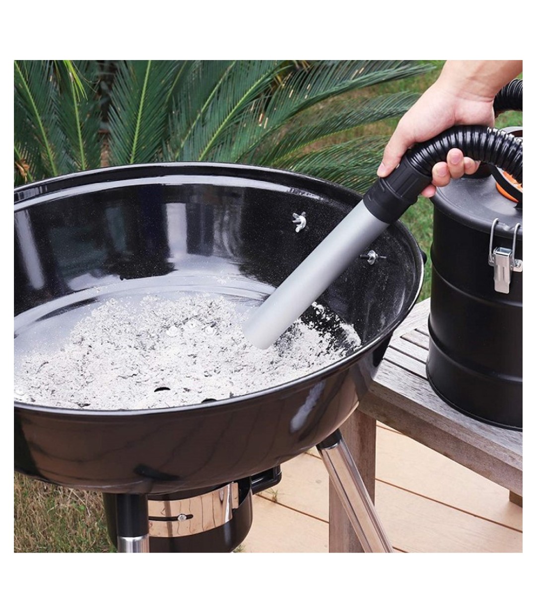 Bormann BVC1000 Σκούπα Στάχτης 1200W με Κάδο 18lt