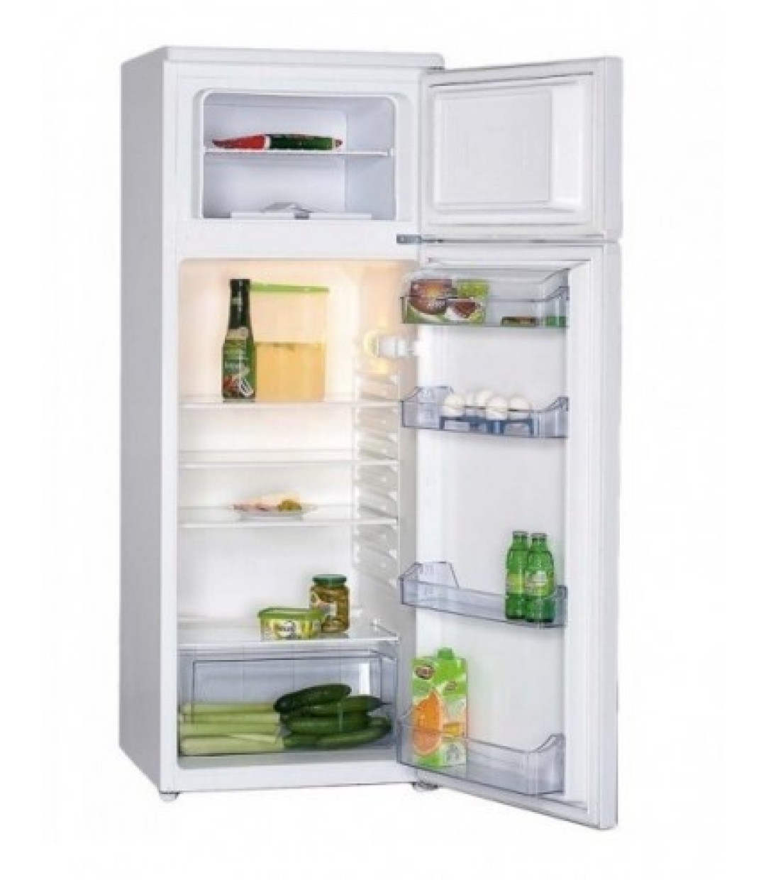 Moritz MR-100144 Ψυγείο Δίπορτο Υ144xΠ54xΒ60εκ. Λευκό