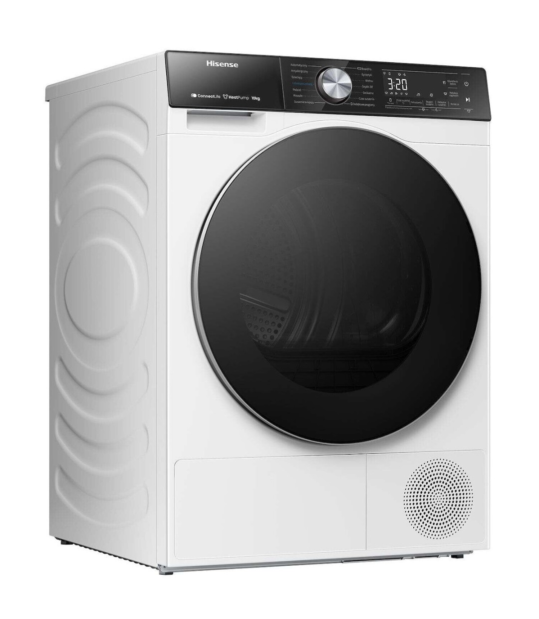 Hisense DH5S102 BW  Στεγνωτήριο 10kg A+++ με Αντλία Θερμότητας Hisense DH5S102 BW  Στεγνωτήριο 10kg A+++ με Αντλία Θερμότητας