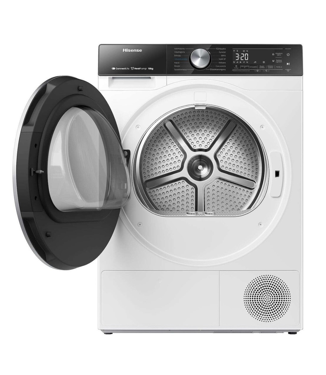Hisense DH5S102 BW  Στεγνωτήριο 10kg A+++ με Αντλία Θερμότητας Hisense DH5S102 BW  Στεγνωτήριο 10kg A+++ με Αντλία Θερμότητας