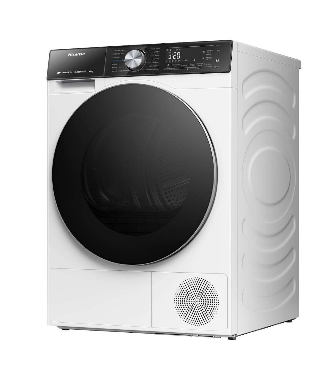 Hisense DH5S102 BW  Στεγνωτήριο 10kg A+++ με Αντλία Θερμότητας Hisense DH5S102 BW  Στεγνωτήριο 10kg A+++ με Αντλία Θερμότητας