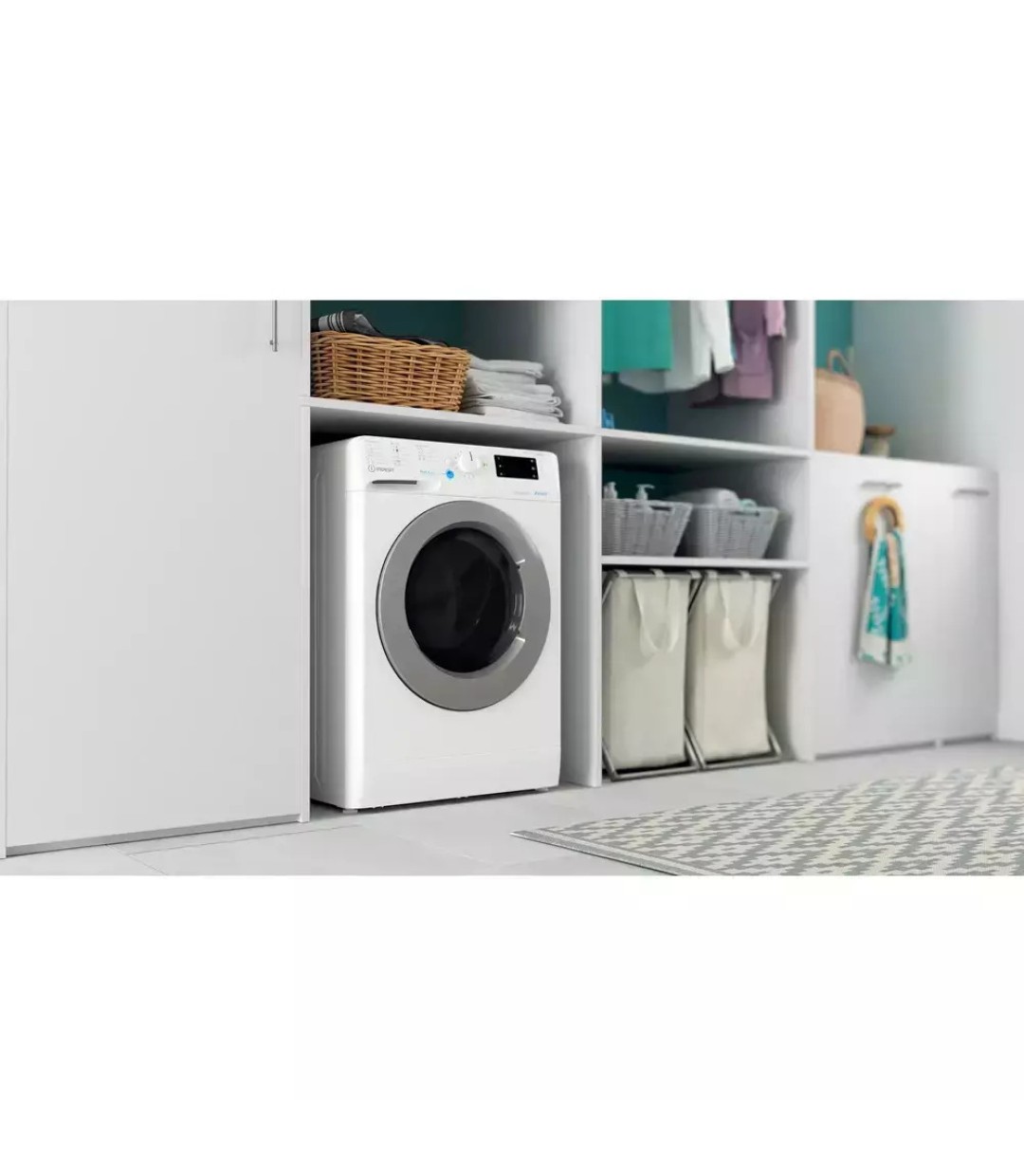 Indesit BDE 107624 8WS EE Πλυντήριο-Στεγνωτήριο Ρούχων Indesit BDE 107624 8WS EE Πλυντήριο-Στεγνωτήριο Ρούχων