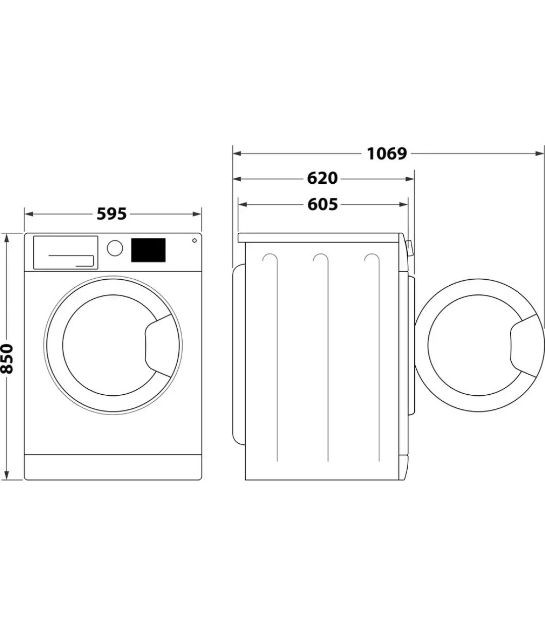 Indesit BDE 107624 8WS EE Πλυντήριο-Στεγνωτήριο Ρούχων Indesit BDE 107624 8WS EE Πλυντήριο-Στεγνωτήριο Ρούχων