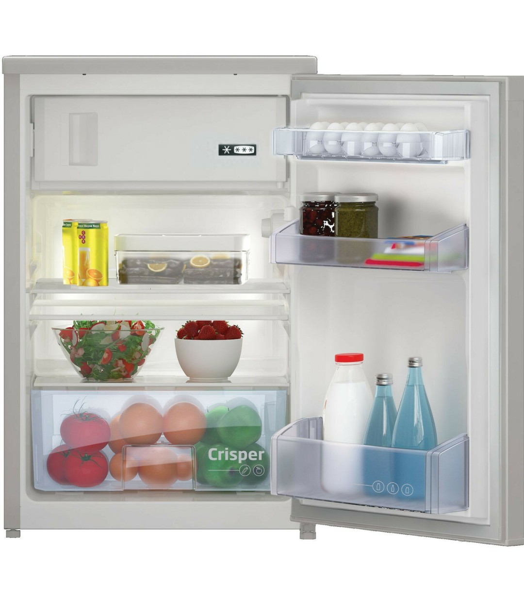 Beko TSE1234FSN Μονόπορτο Ψυγείο 114lt Υ84xΠ54xΒ59εκ. Γκρι Beko TSE1234FSN Μονόπορτο Ψυγείο 114lt Υ84xΠ54xΒ59εκ. Γκρι