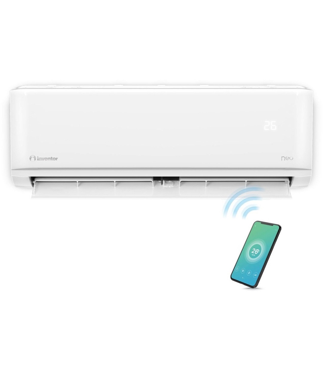 Inventor Neo 2 N2UVI-12WFI/Ν2UVO-12 Κλιματιστικό Inverter 12000 BTU A++/A+ με Ιονιστή και WiFi