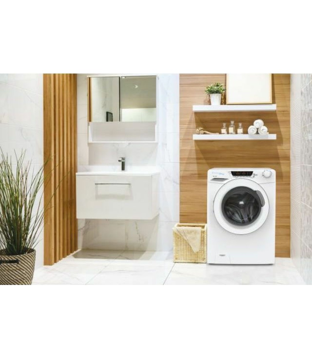 Candy HCU1413TXME/1-S Πλυντήριο Ρούχων 13kg 1400 Στροφών