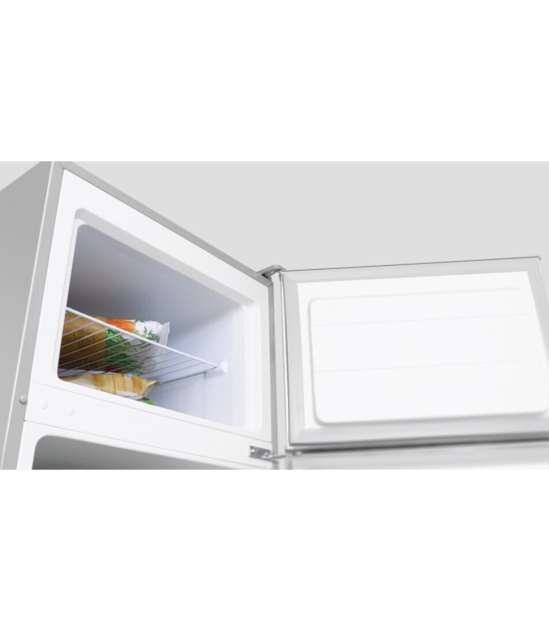 Inventor DP 1446 S Ψυγείο Δίπορτο 204lt Υ143xΠ55xΒ55εκ. Inox