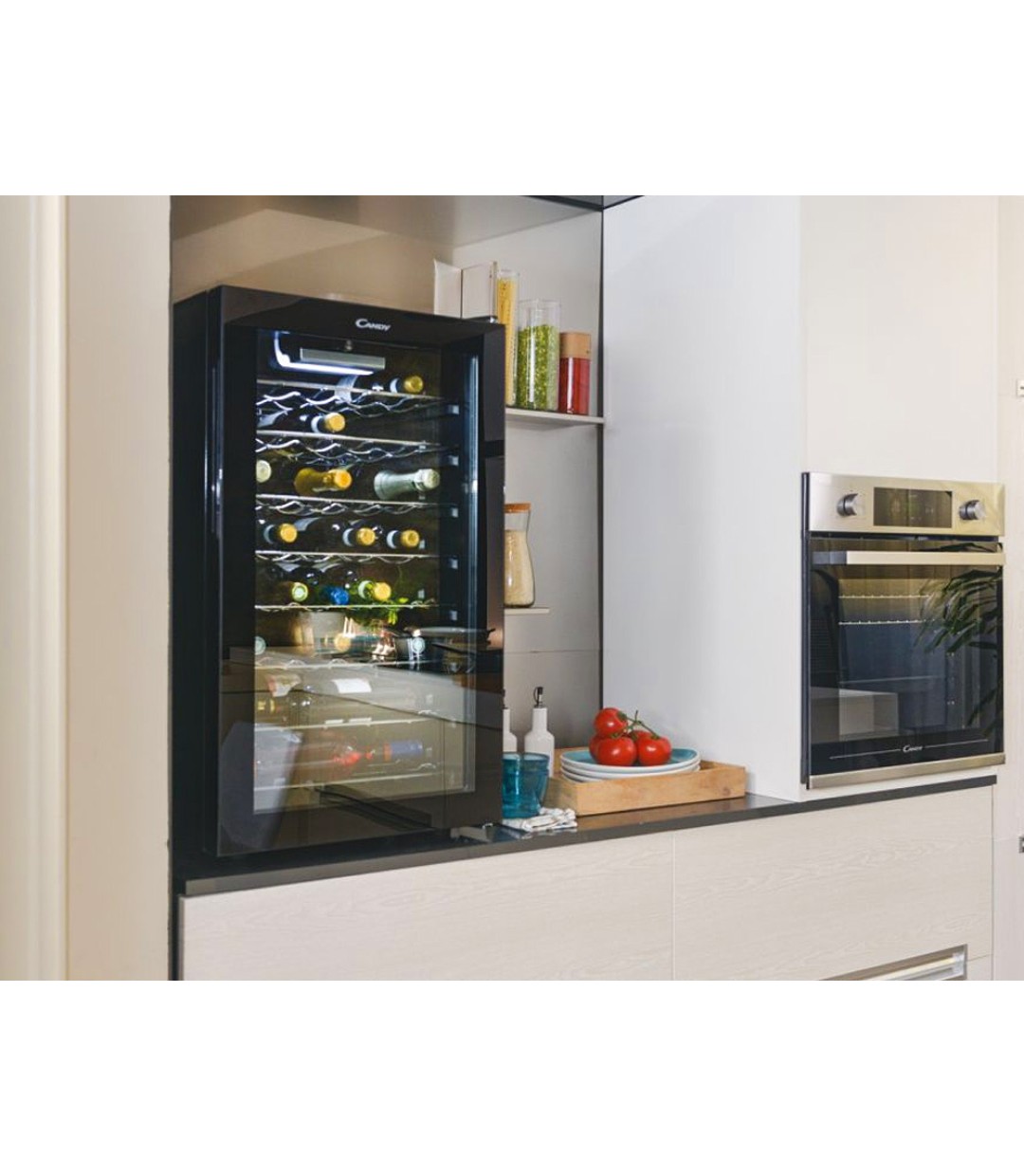 Candy CWC 150 EM/N Συντηρητής Κρασιών 41 Φιαλών