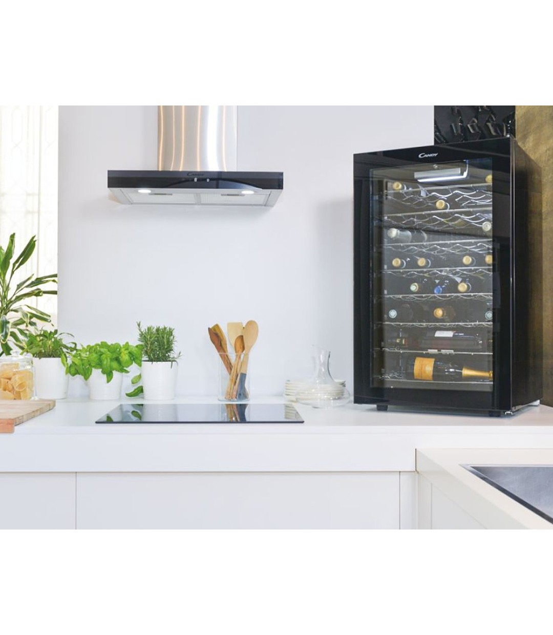 Candy CWC 150 EM/N Συντηρητής Κρασιών 41 Φιαλών
