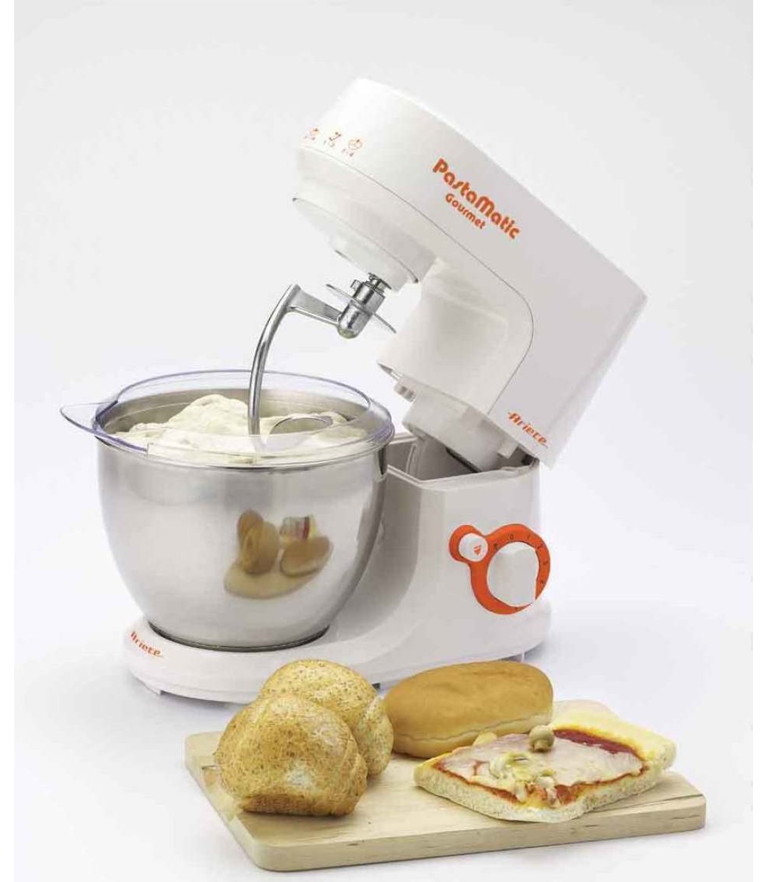 Ariete 1597 Gourmet Κουζινομηχανή 1000W με Ανοξείδωτο Κάδο 4lt