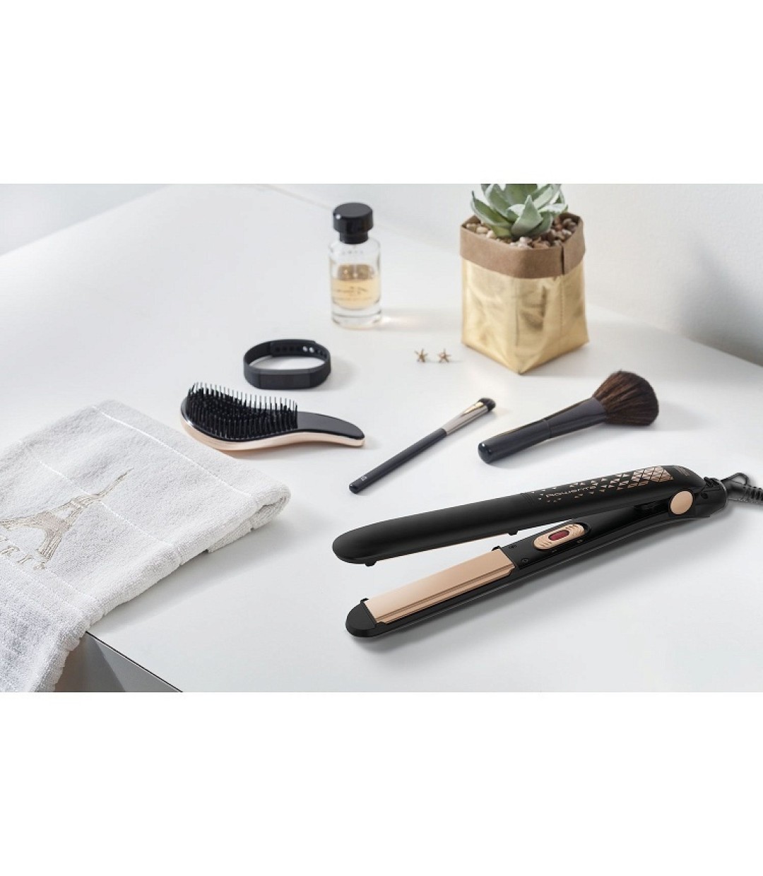 Rowenta SF1629 Πρέσα Μαλλιών με Κεραμικές Πλάκες