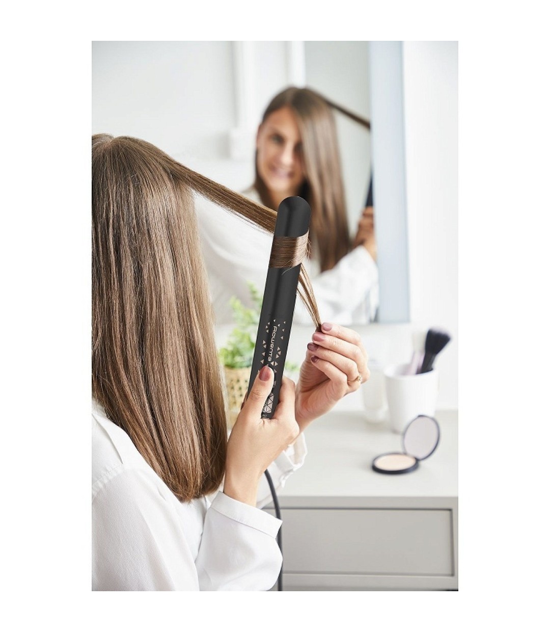 Rowenta SF1629 Πρέσα Μαλλιών με Κεραμικές Πλάκες