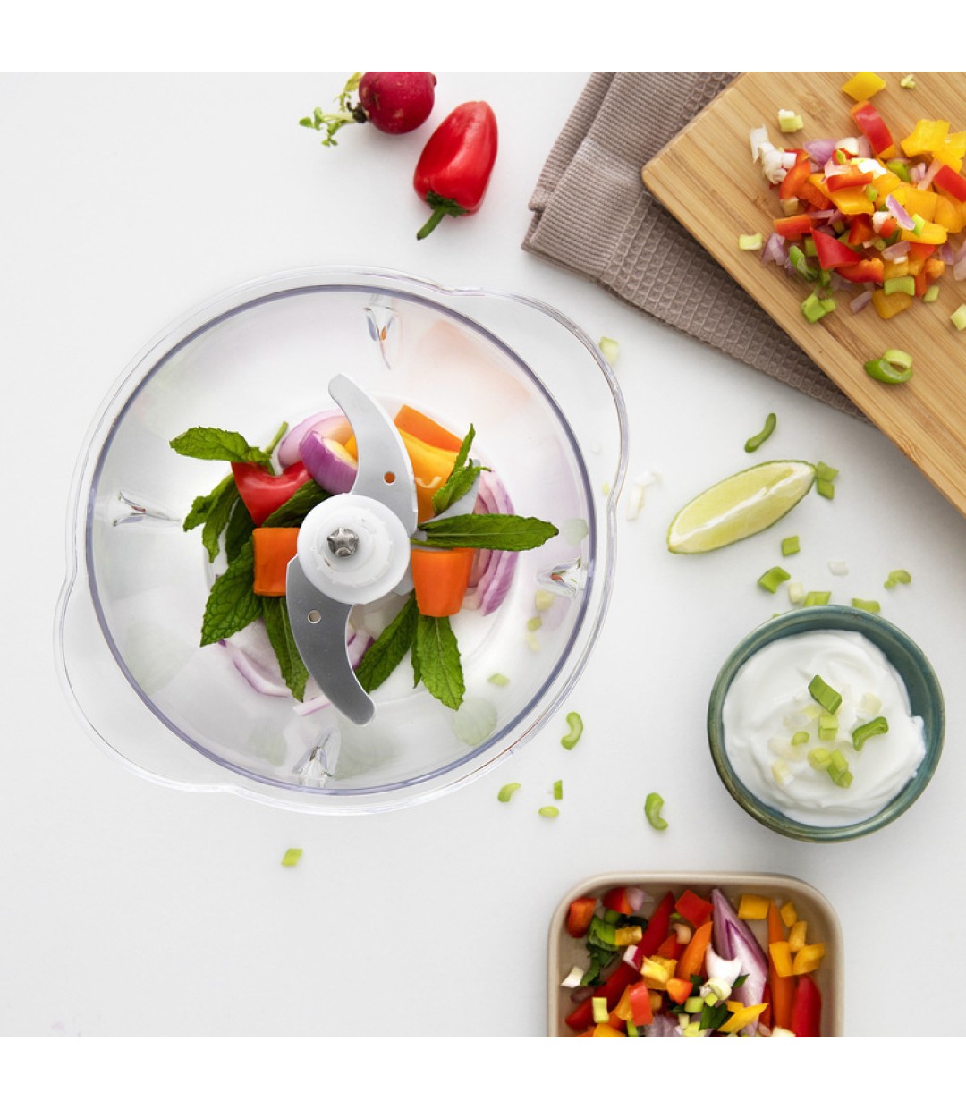 Pyrex SB-226 Πολυκόπτης Multi 500W με Δοχείο 1.2lt