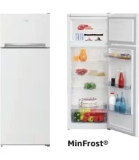 Beko RDSA240K35WN Ψυγείο Δίπορτο 223lt Υ146.5xΠ54xΒ57.4εκ. Λευκό