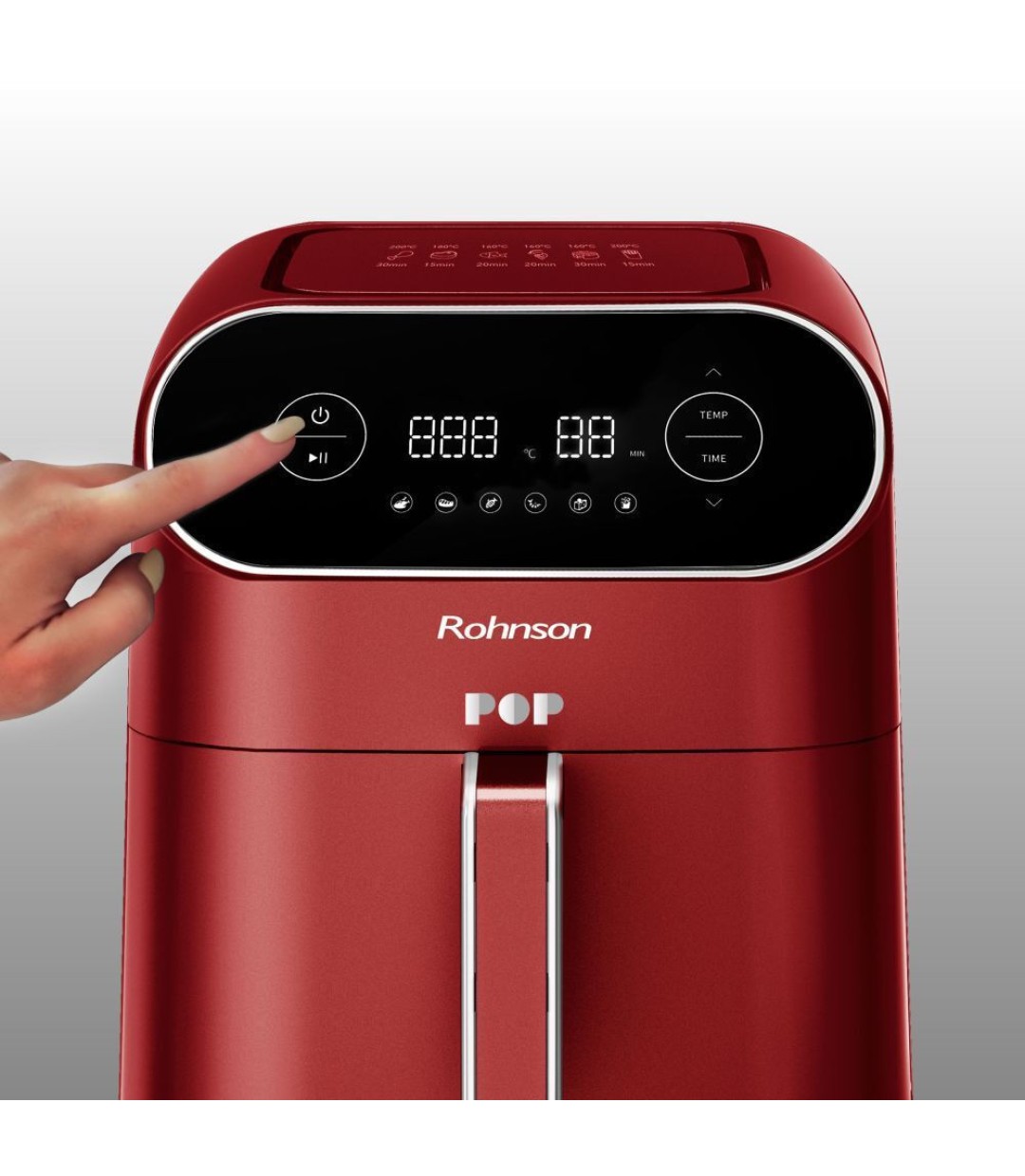 Rohnson R-2859R Φριτέζα Αέρος 7lt Κόκκινη