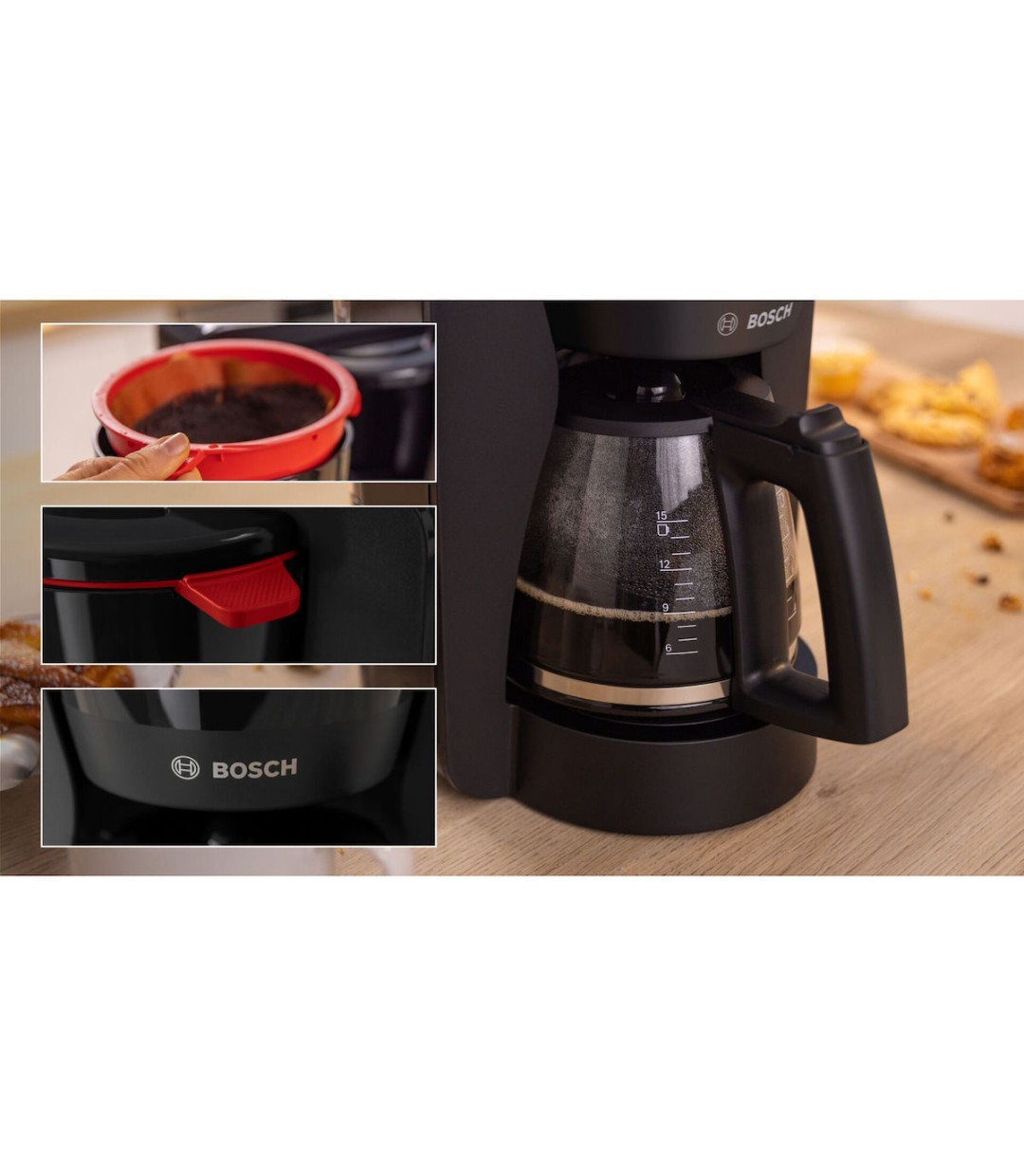 Καφετιέρα Bosch 2M113 Φίλτρου 1200W