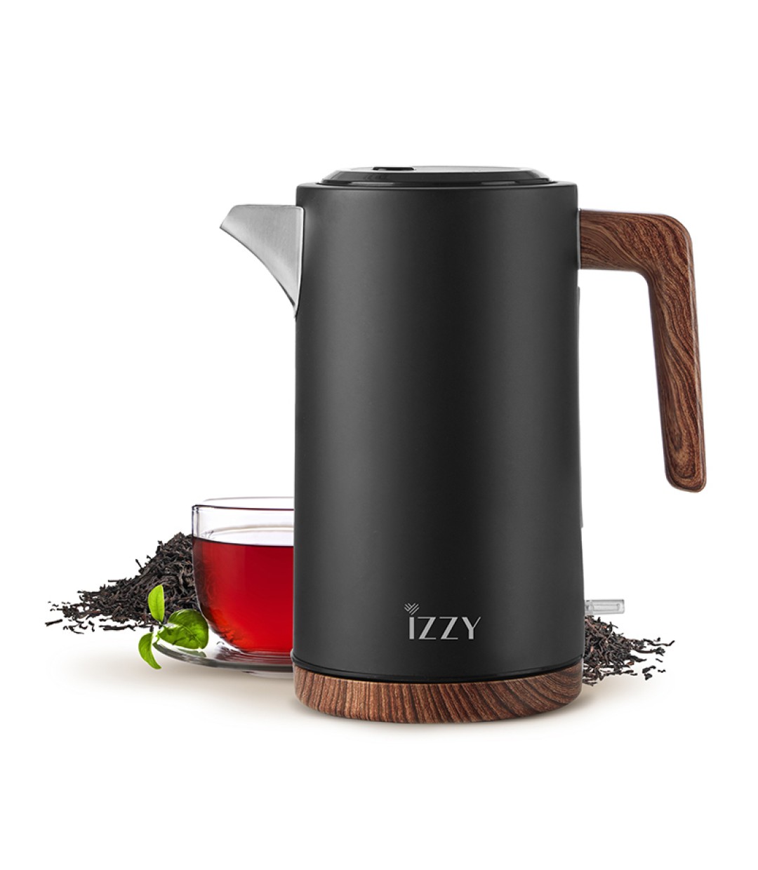 Izzy IZ-3016 Βραστήρας 1.7lt 2200W Μαύρος