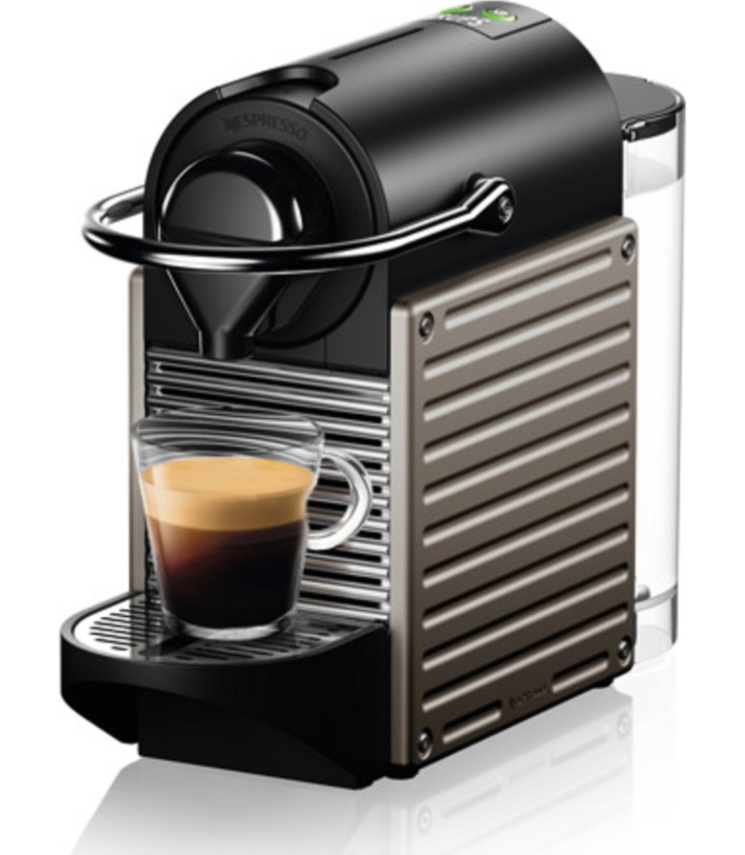 Krups Pixie XN304TVS Καφετιέρα για Κάψουλες Nespresso Πίεσης 19bar Titan