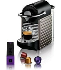 Krups Pixie XN304TVS Καφετιέρα για Κάψουλες Nespresso Πίεσης 19bar Titan