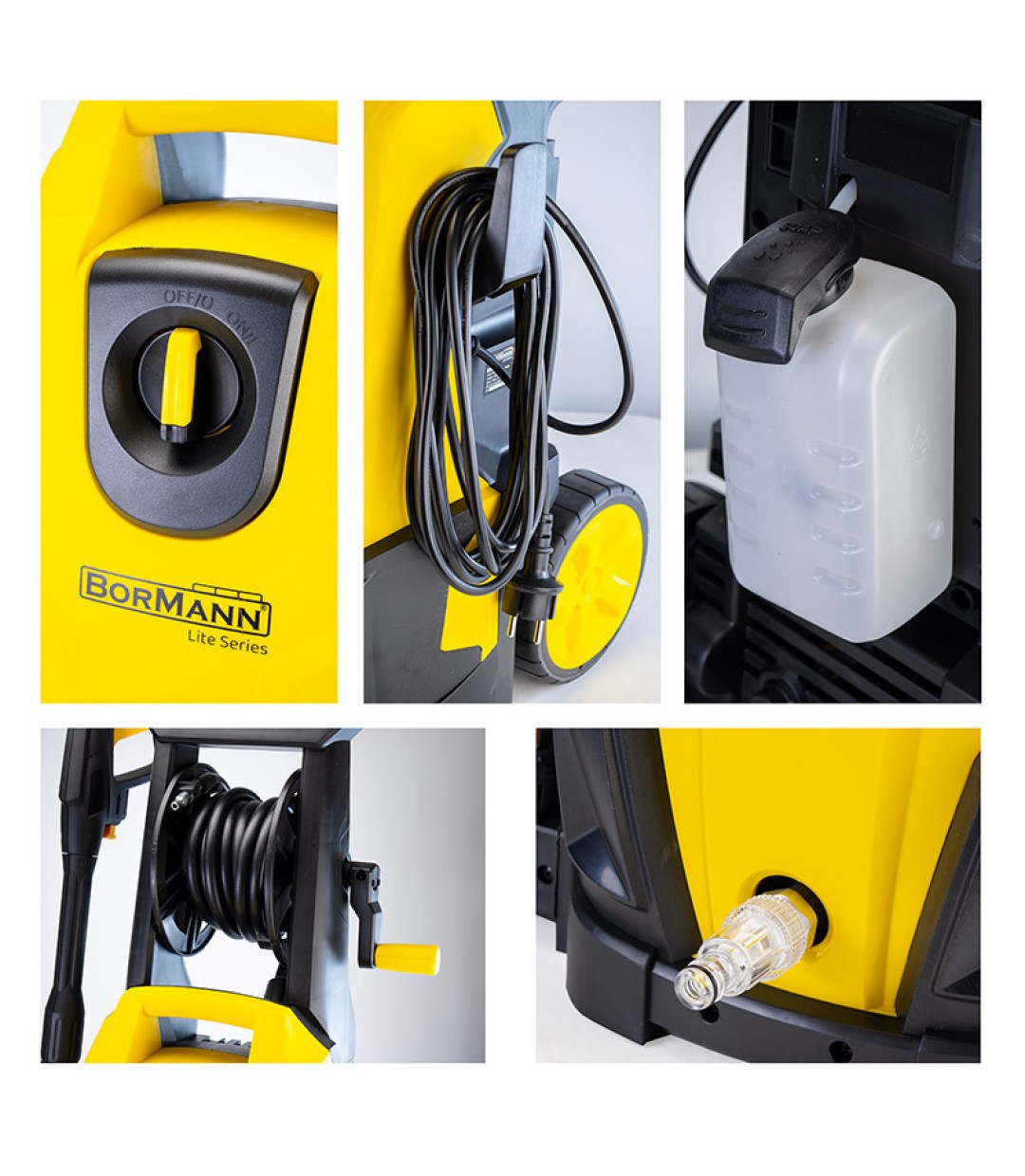 Bormann BPW3210 Πλυστικό Ρεύματος με Πίεση 180bar