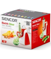 Sencor SSG 3504 Κόφτης Λαχανικών / Φρούτων 150W Κόκκινος