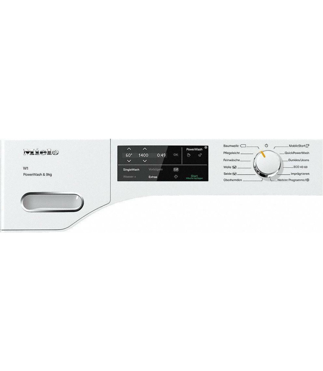 Miele WWG 360 WCS Πλυντήριο Ρούχων 9kg 1400 Στροφών