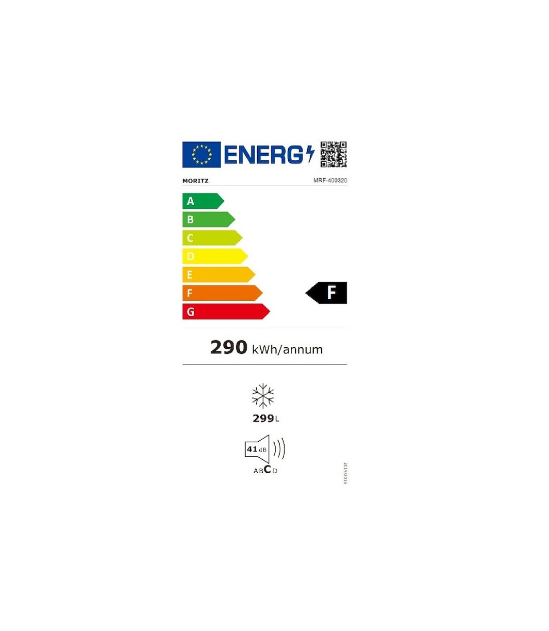 Moritz MRF-400320 Καταψύκτης Μπαούλο 300lt