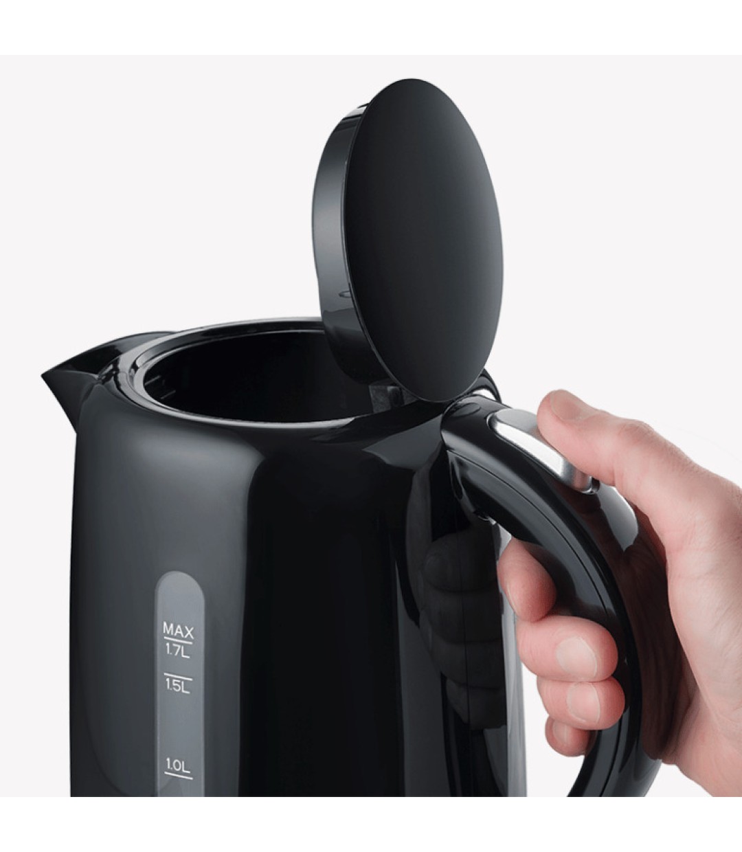 Severin WK 4322 Βραστήρας 1.7lt 2200W Μαύρος  