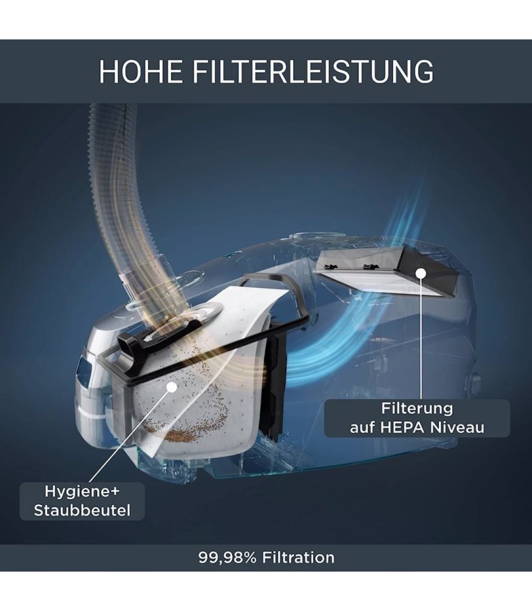 Rowenta RO4933 Green Force Max Ηλεκτρική Σκούπα 900W Μαύρη