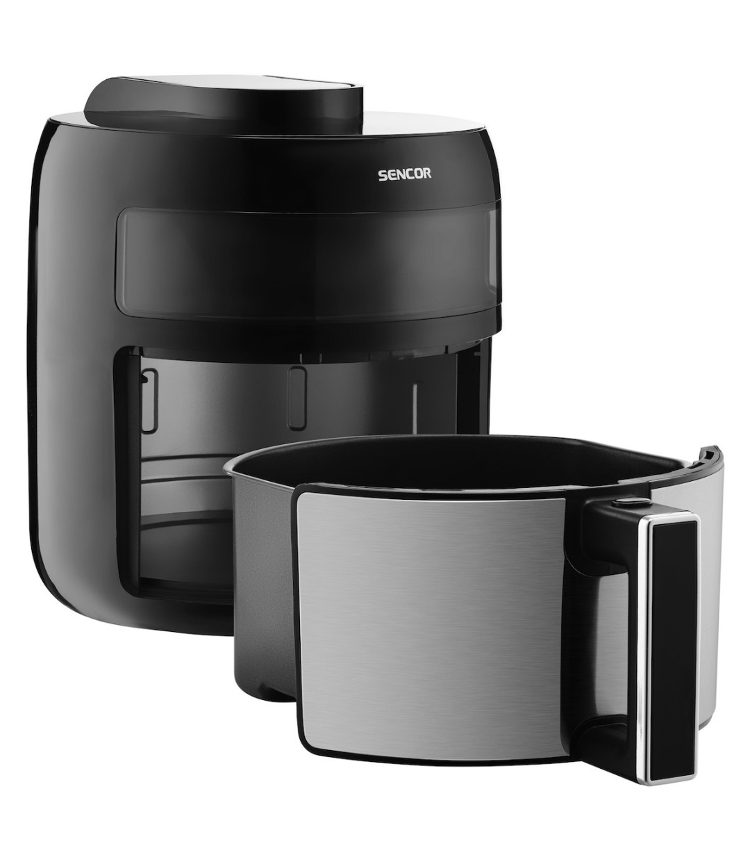 Sencor Φριτέζα Αέρος με Αποσπώμενο Κάδο 5lt Ασημί SFR 5010BK