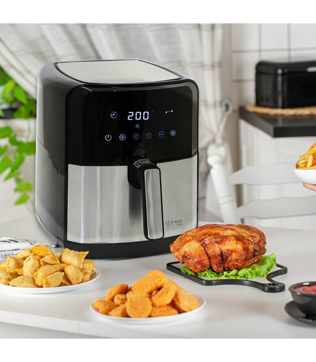 First Austria FA-5053-4 Φριτέζα Αέρος 5lt Μαύρη