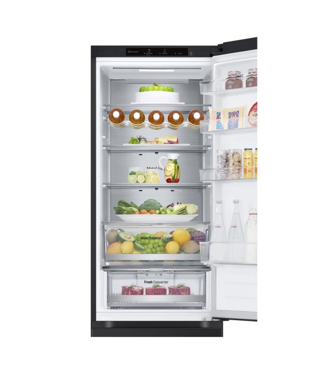 LG Ψυγειοκαταψύκτης GBV5240CEP MAΥΡΟ