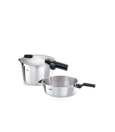 Fissler Vitaquick Premium Χύτρες Ταχύτητας Set Quattro 8lt+4lt
