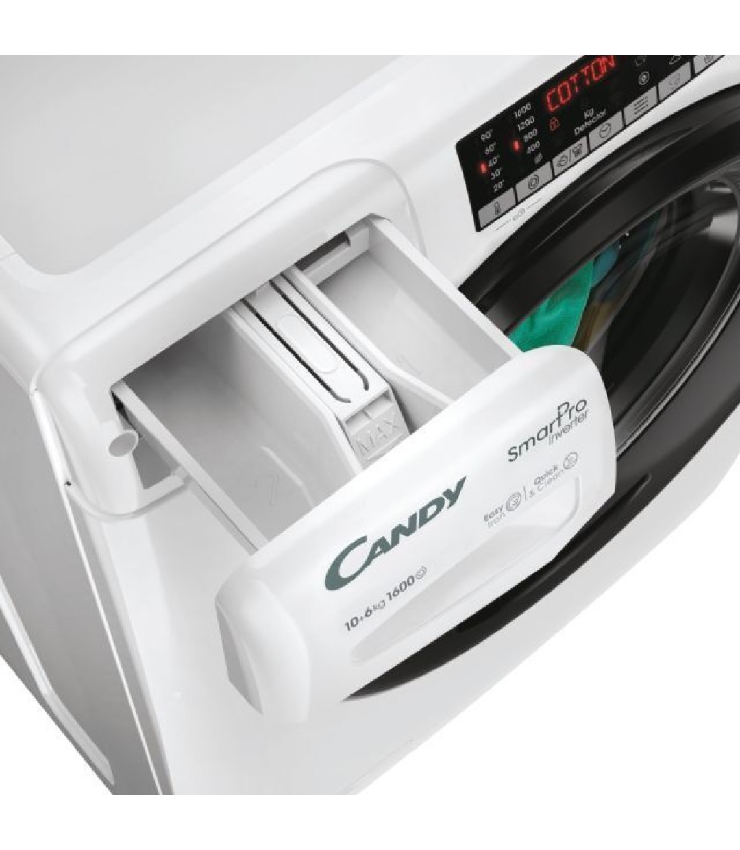 ΠΛΥΝΤΗΡΙΟ-ΣΤΕΓΝΩΤΗΡΙΟ ΡΟΥΧΩΝ CSO W61066TWMB6-S CANDY